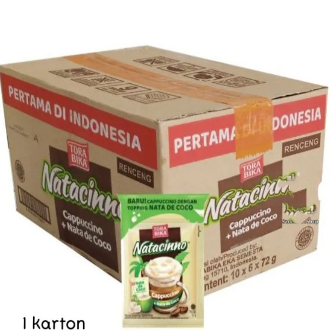 

TORABIKA NATACINO KARTON | Kopi Torabika Natacino 1 Dus