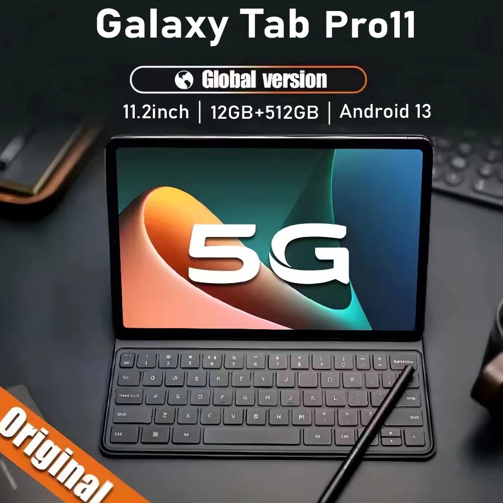 ART P86P Bisa CODTablet PC Asli Baru Galaxy Tab Pro11 12GB512GB Tablet Android 112inch Layar Full Sc