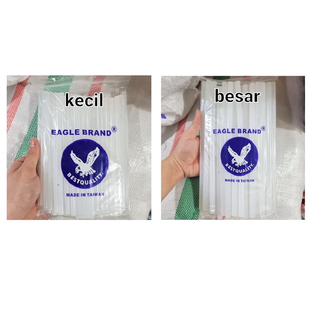 

Terlaris Lem LilinGlue Stick Refill Eagle Brand Taiwan Per Kilo PP7