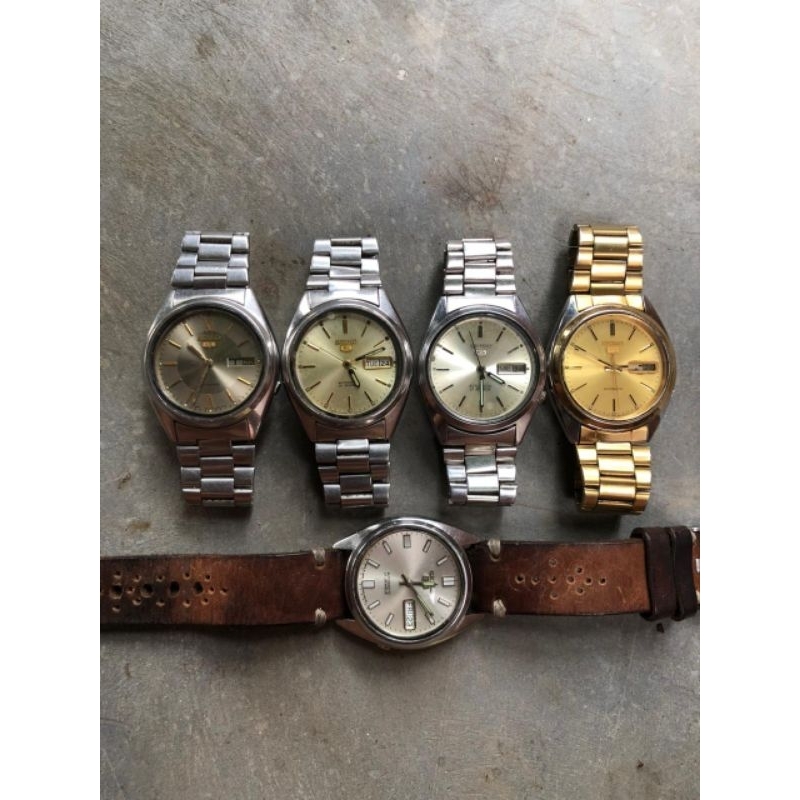 Jam Seiko 5 Otomatis Jadul
