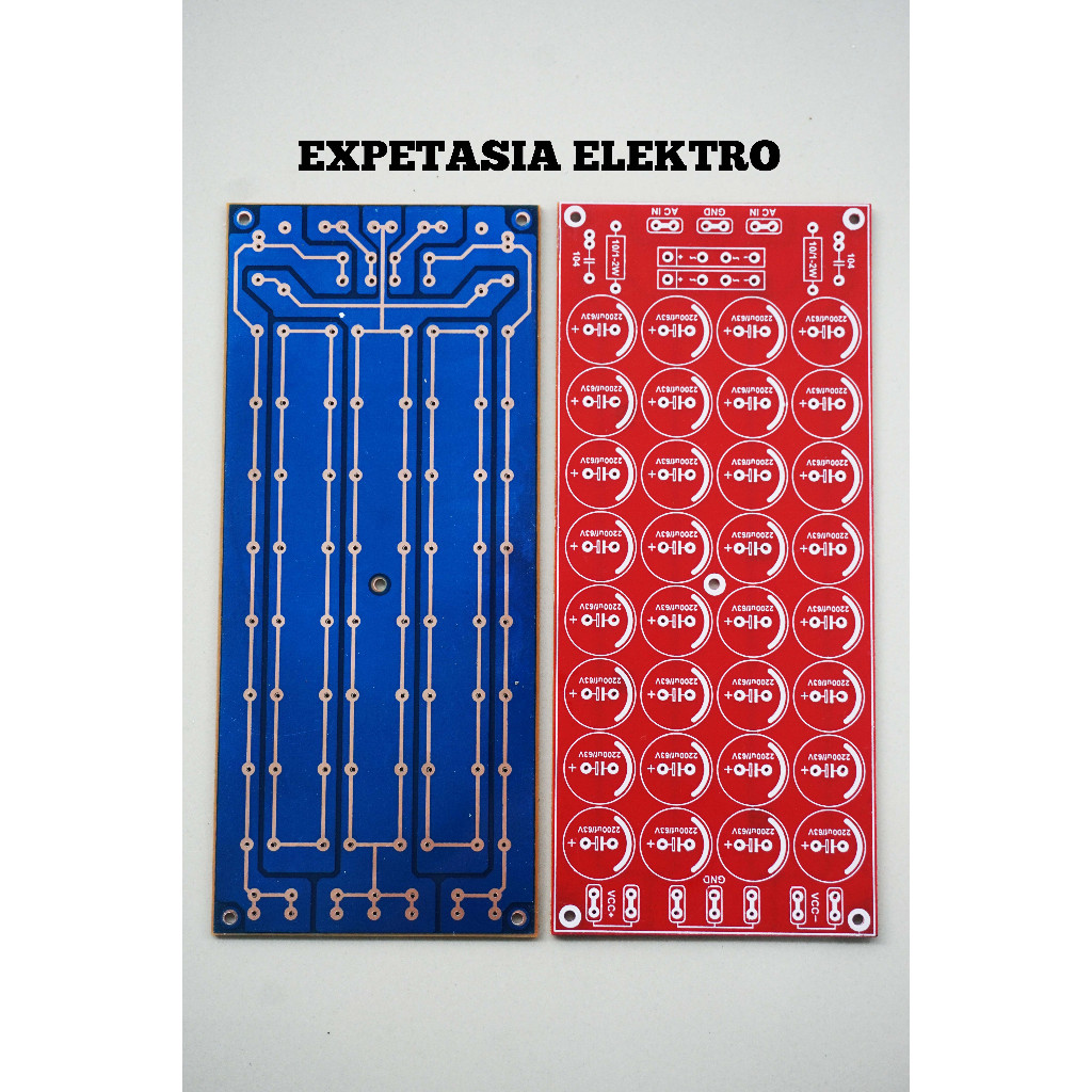 PCB PSU SERI PARAREL 32 ELCO Diameter 2 cm