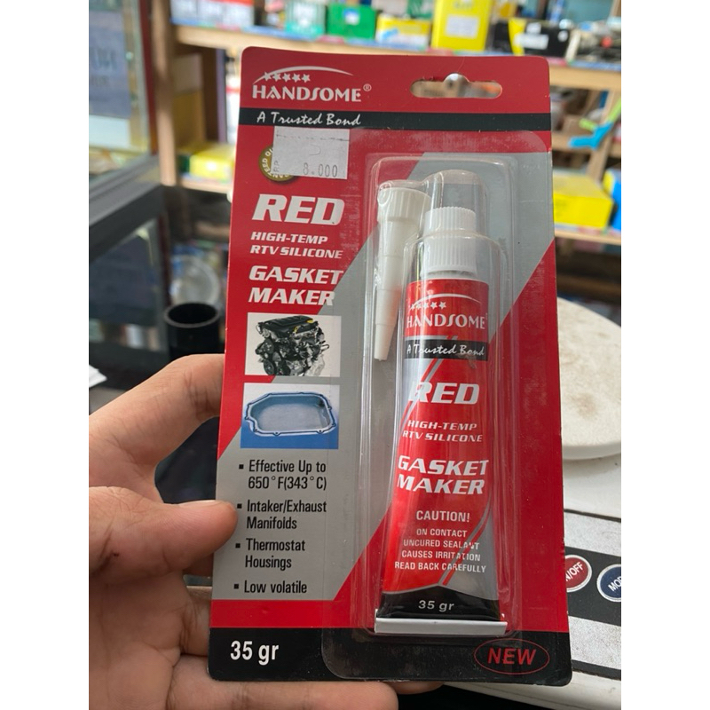 Lem Red Silicone / Lem Silicone lem gasket RED Handsome 35gr