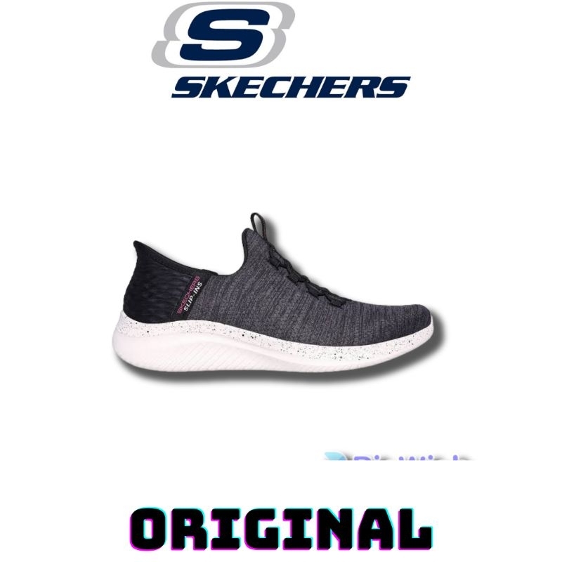 Sepatu Skechers Ultra Flex 3.0 Black Women's ( 149592/BLK ) Original