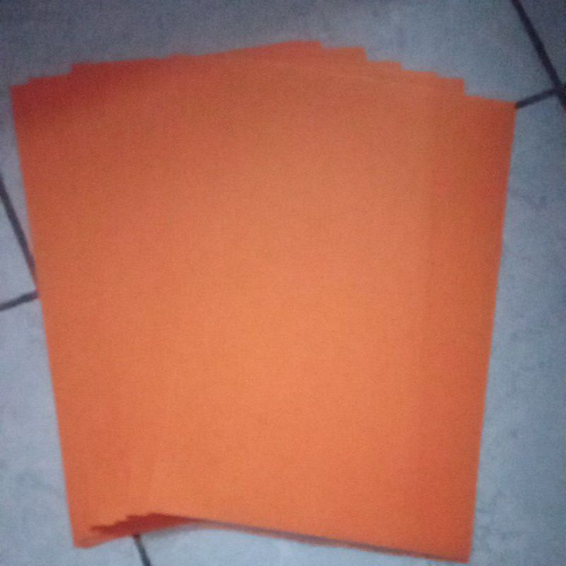 

Kertas Jeruk/Bufalo Glover orange (eceran)