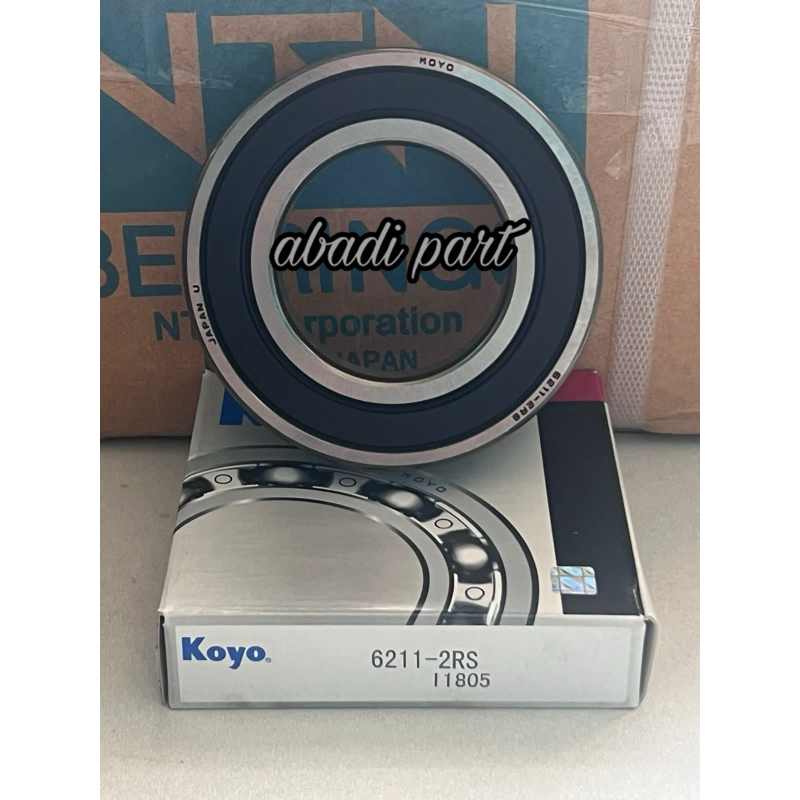 BEARING 6211 2RS KOYO LAHER 6211 2RS KOYO