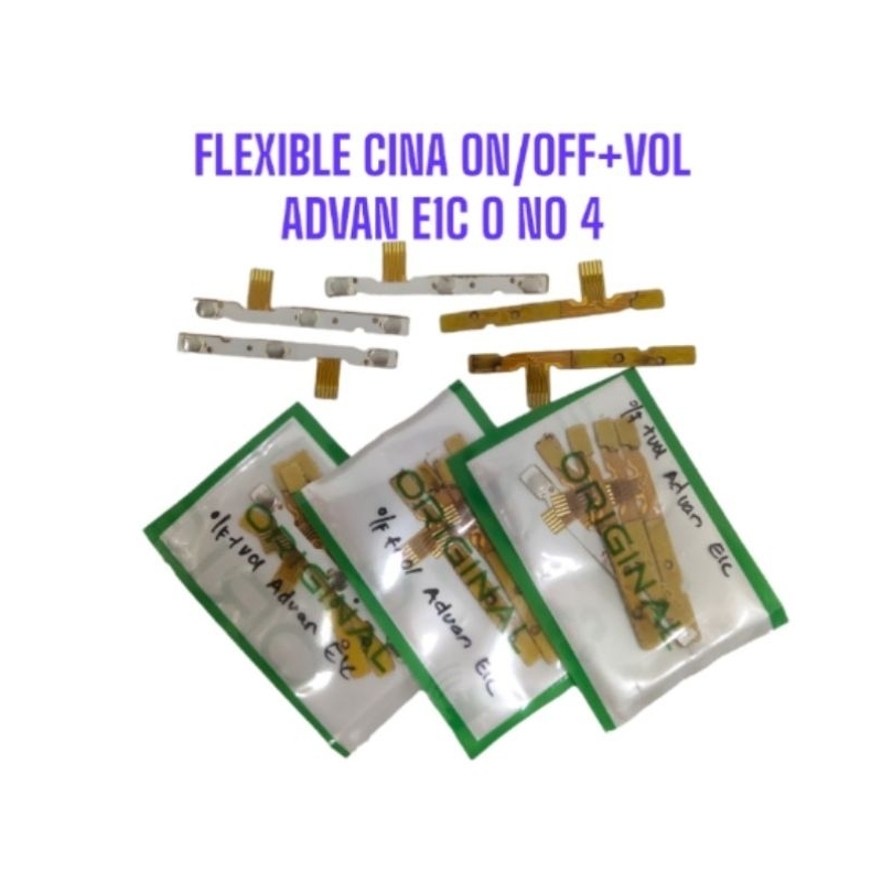 FLEXIBLE ON OFF + VOLUME ADVAN E1C / T1Q / T1J - FLEXIBEL POWER ADVAN E1C