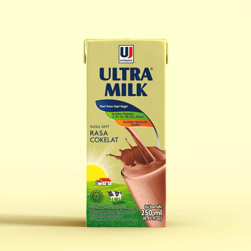 

ULTRA SUSU COKELAT 250ML