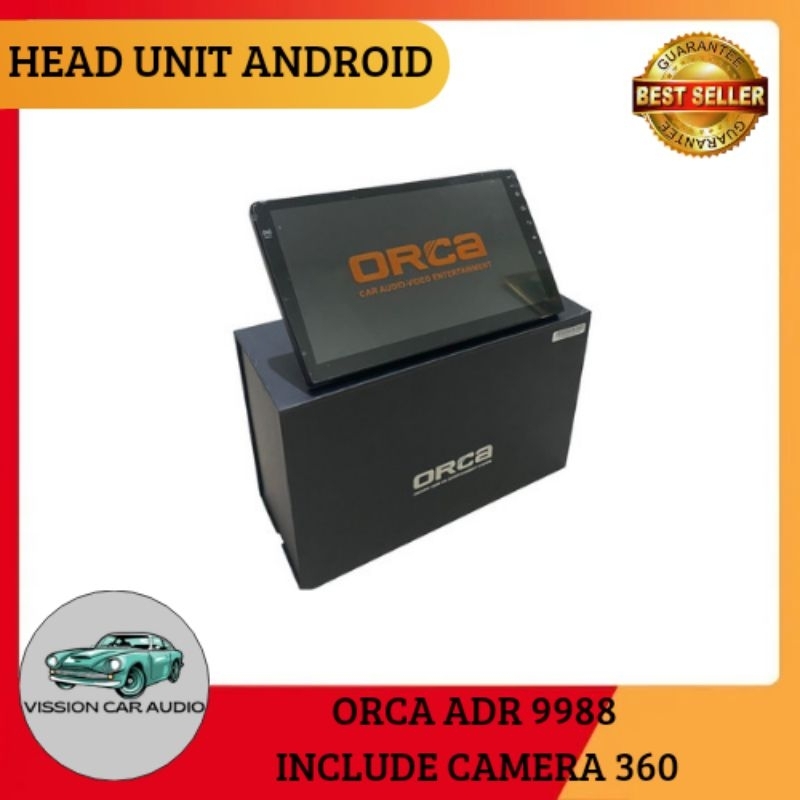 HEAD UNIT ANDROID ORCA ADR-9988 AVM ORCA STANDART