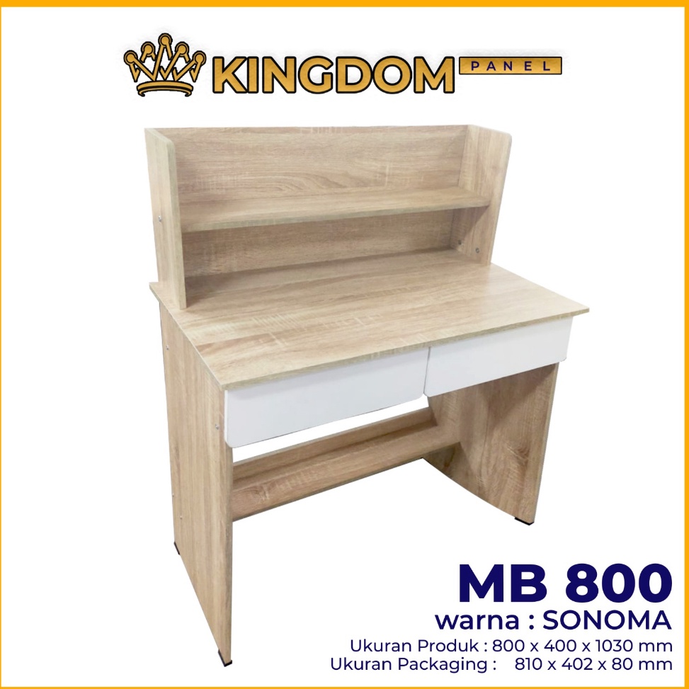 Telah Hadir Meja Kerja Kayu Minimalis Modern Aesthetic