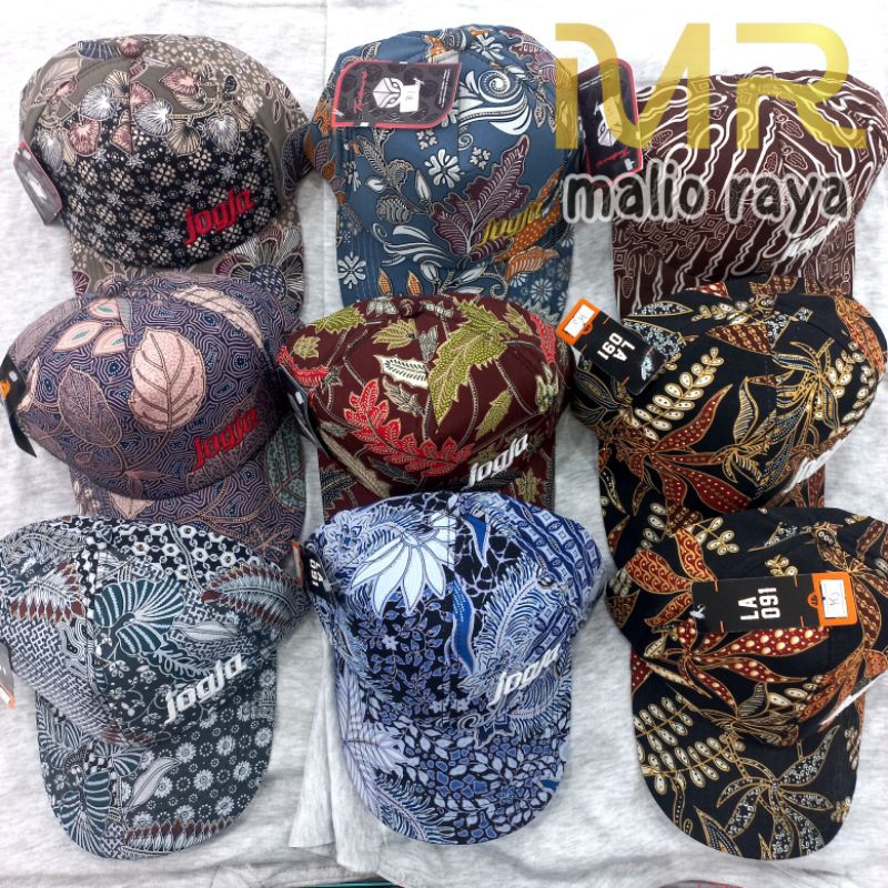TOPI BATIK DEWASA OLEH OLEH JOGJA KHAS MALIOBORO