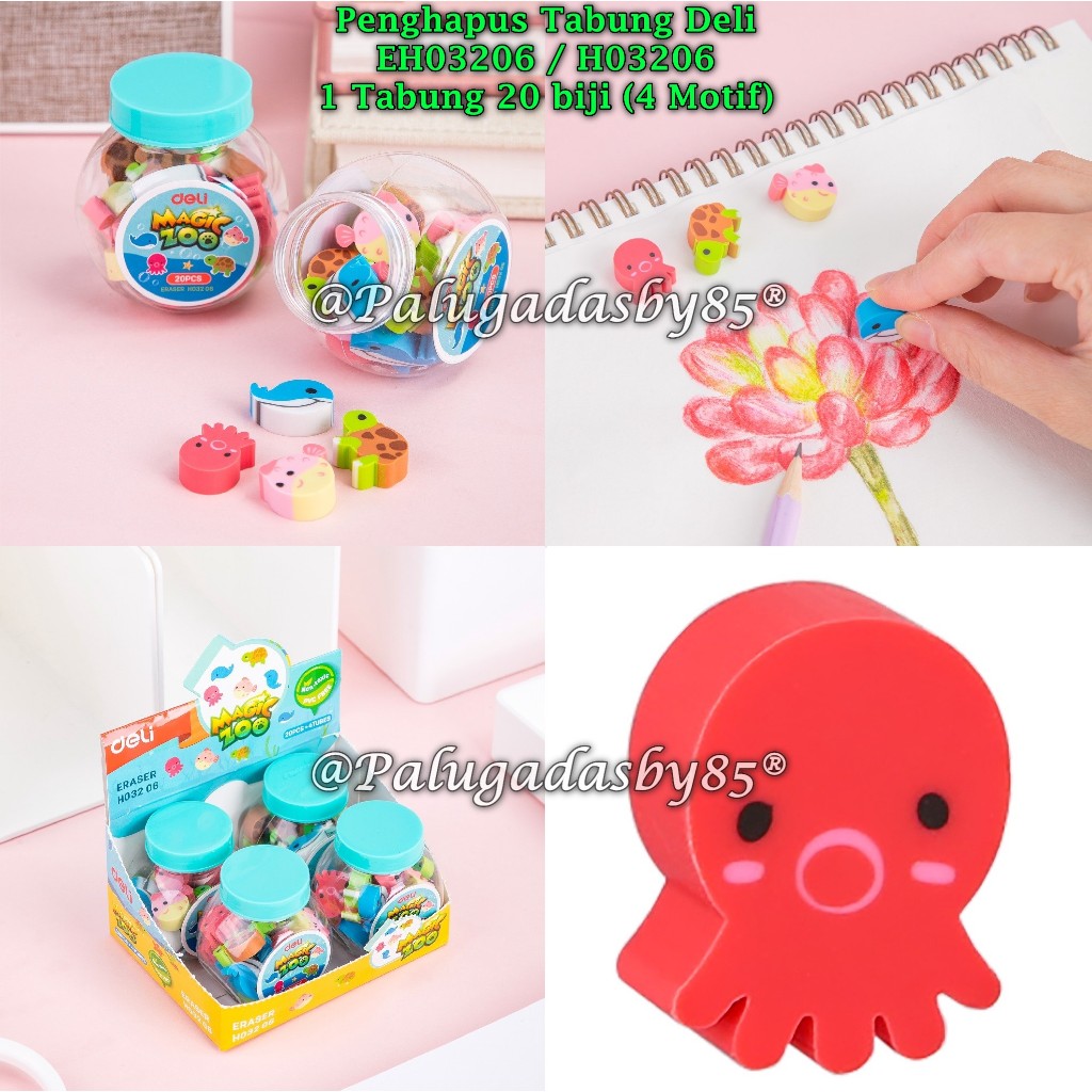 

(1 Tube Isi 20 Pcs) GROSIR Penghapus DELI EH03206 Tabung / Penghapus Tabung Deli EH03206 / Eraser Deli EH03206 / Penghapus Deli H03206