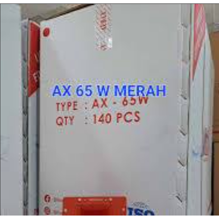 (JUAL 1 DUS) tweeter walet AUDAX AX 65 W / AX65W / AX 65W isi 140pcs original
