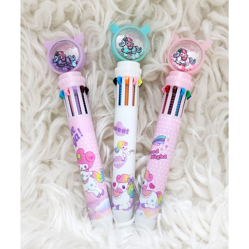 

Ballpoint 8 warna Karakter Anak H8808 Pulpen Anak Spiderman Ironman dll