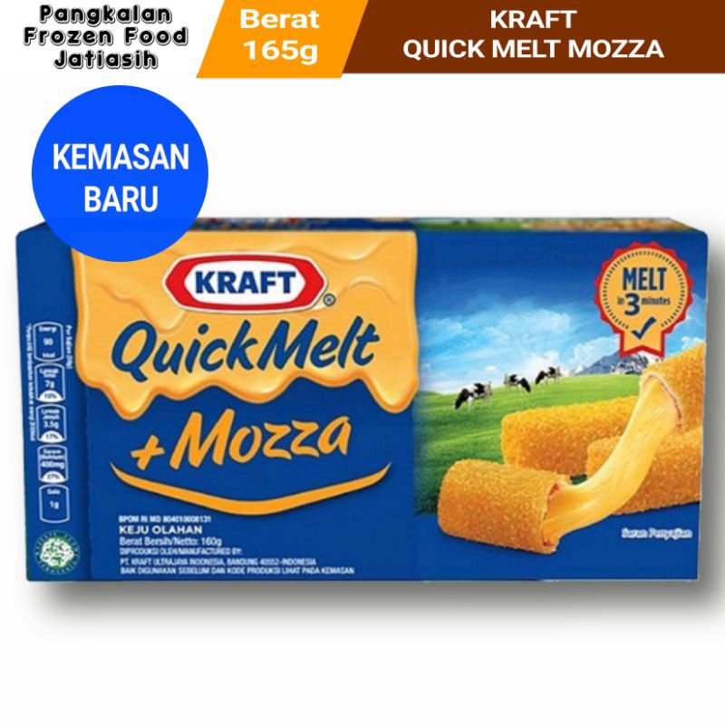 

Kraft Quick Melt Mozza I Keju Kraft Quick Melt Mozza I 150g