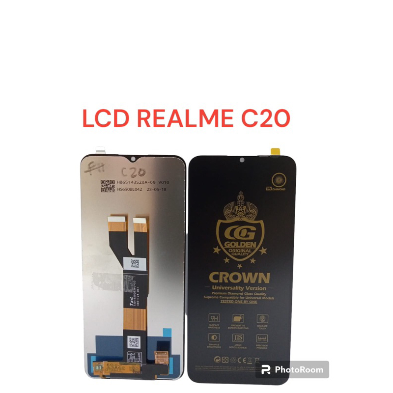 LCD + TOUCHSCREEN OPPO REALME C20 2021 / REALME C21 / REALME C11 2021 / NARZO 50I / RMX3231 / RMX320
