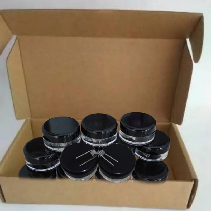 

packing kardus isi 10 free 1 pot cream wadah baby alirn