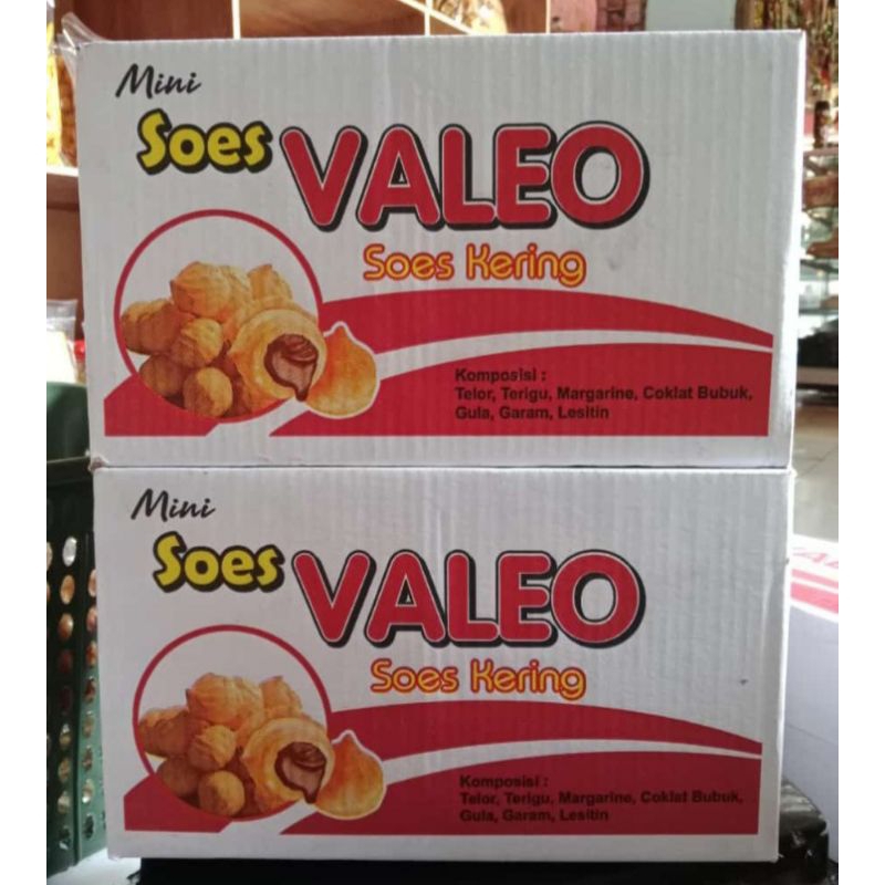 

Mini Soes Valeo Coklat || 1 Dus / 2 Kg