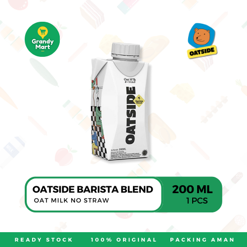 

Oatside Oat Milk No Straw 200 ML ( 1 pcs ) - Barista Blend
