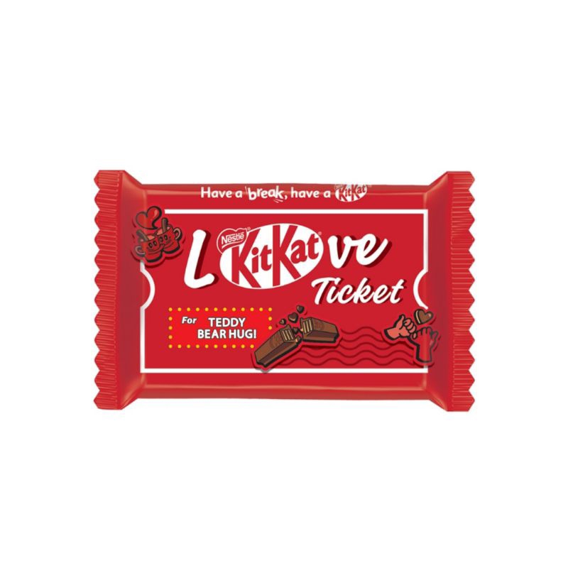 

Kit Kat Love Ticket Original Chocolate 4F 35gr / KitKat