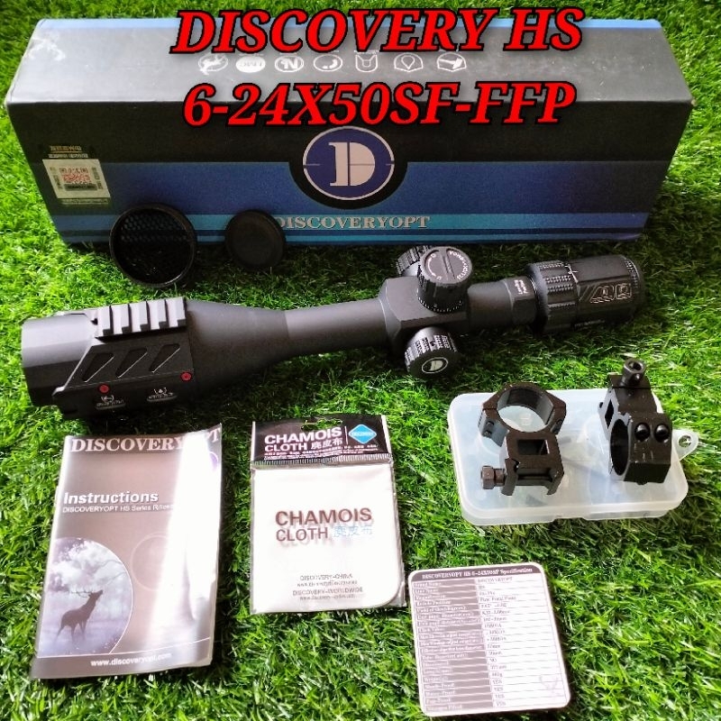 Telescope discovery hs 6-24x50sf ffp