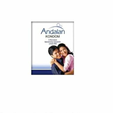 KONDOM ANDALAN ISI 3 / KB PRIA NAMA BARANG DISAMARKAN