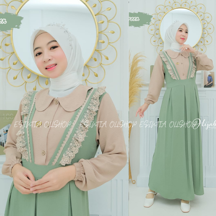LIRRA Dress By Hijabku Muslim Wear gamis terbaru