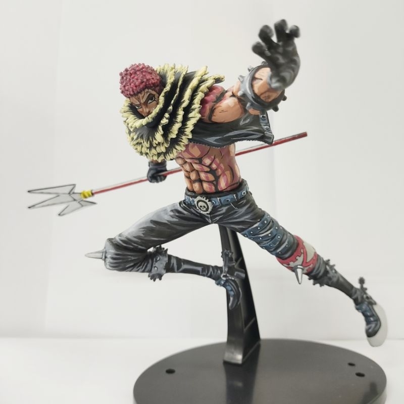 One Piece Charlotte Katakuri BWFC action figure repaint, bukan luffy zoro sanji kaido shanks