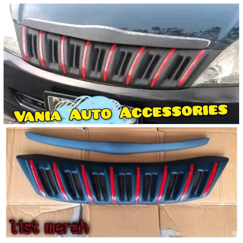 Front Grille | Grill depan mobil innova 2004 2005 2006 2007 2008 2009 2010 2011 Apollo Prado | Gril 