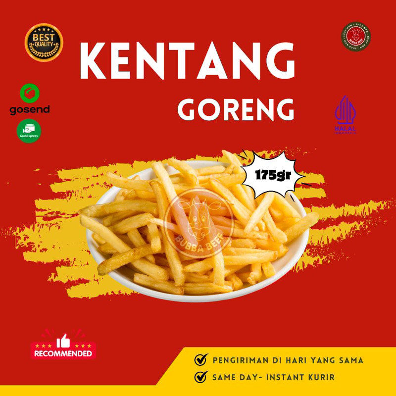 

Kentang Goreng Frozen Belfoods 175gr | French Fries Belfoods | Kentang Potong Shoestring Belfoods | Makanan Beku Olahan