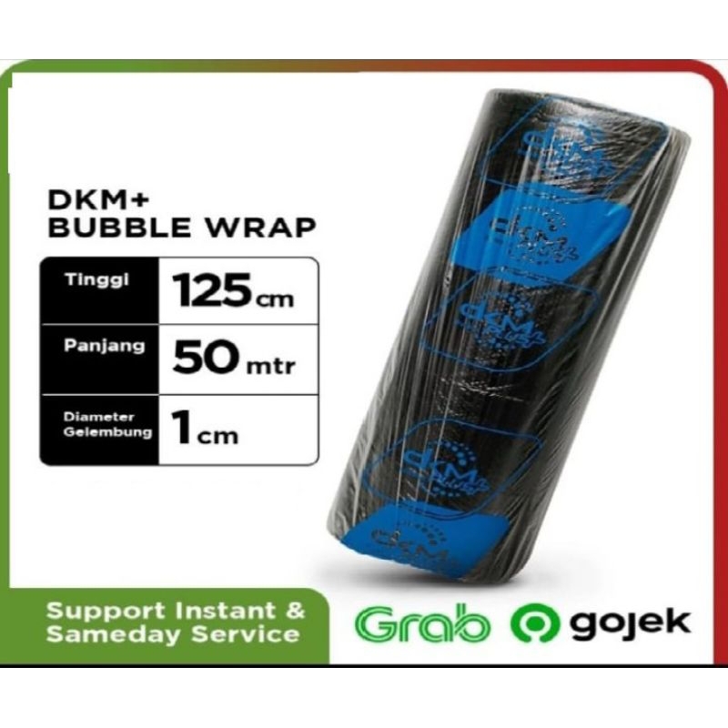 

bubble wrap hitam 125x50m 1 roll khusus grab/gojek instan yakhhh max 2 roll