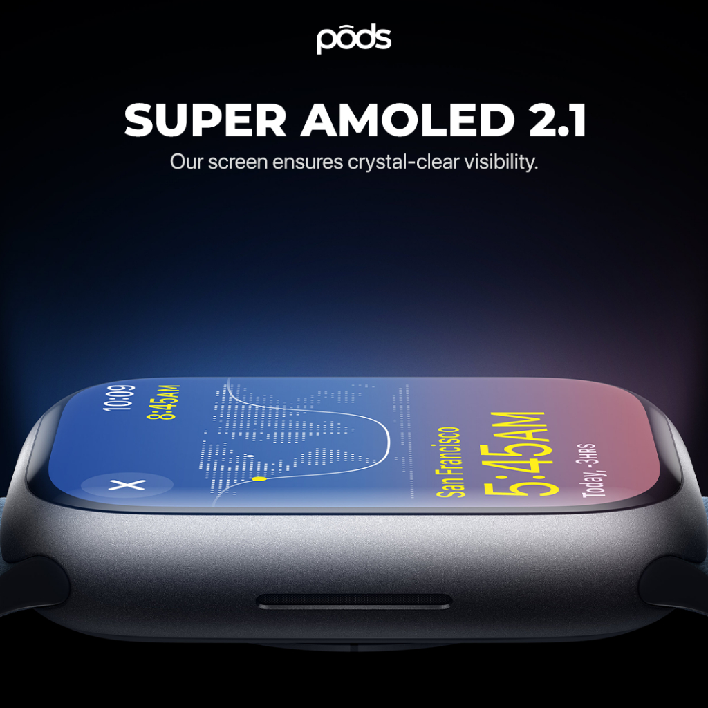 TheWatch Series 9 Max Smartwatch Amoled 2.1 Display for sport by Pods Indonesia