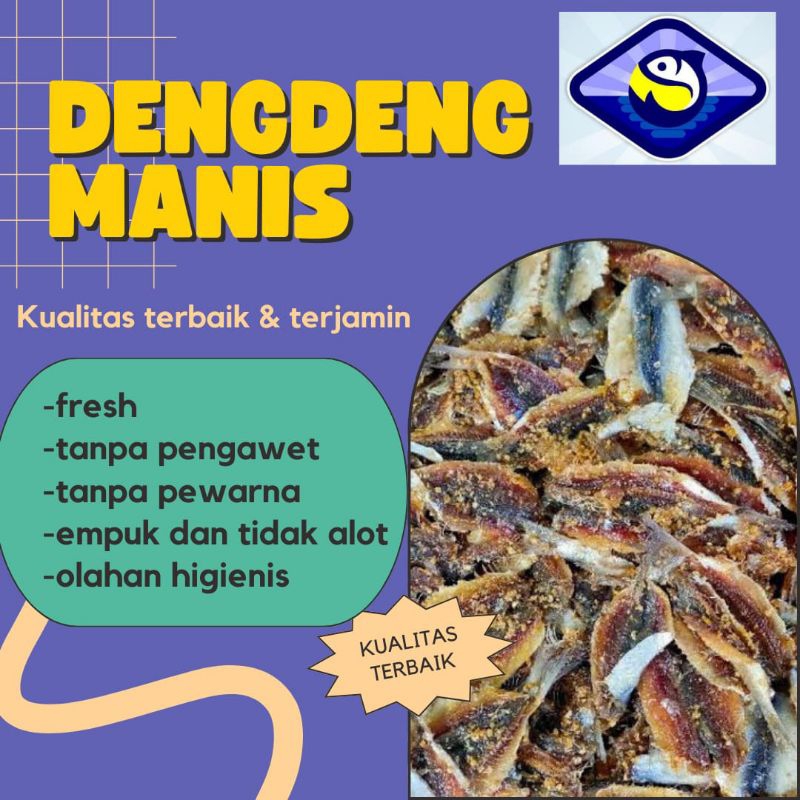 

Ikan Dengdeng Manis Berat 250g 500g 1kg