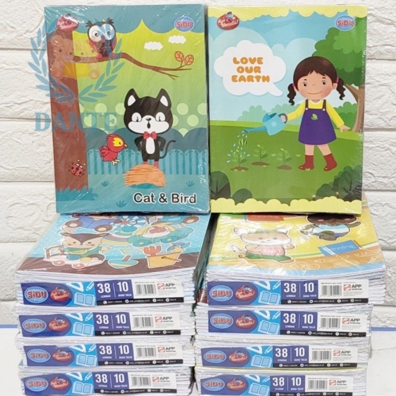 

BUKU SIDU 38 LEMBAR || 1 PACK ISI 10 PCS BUKU