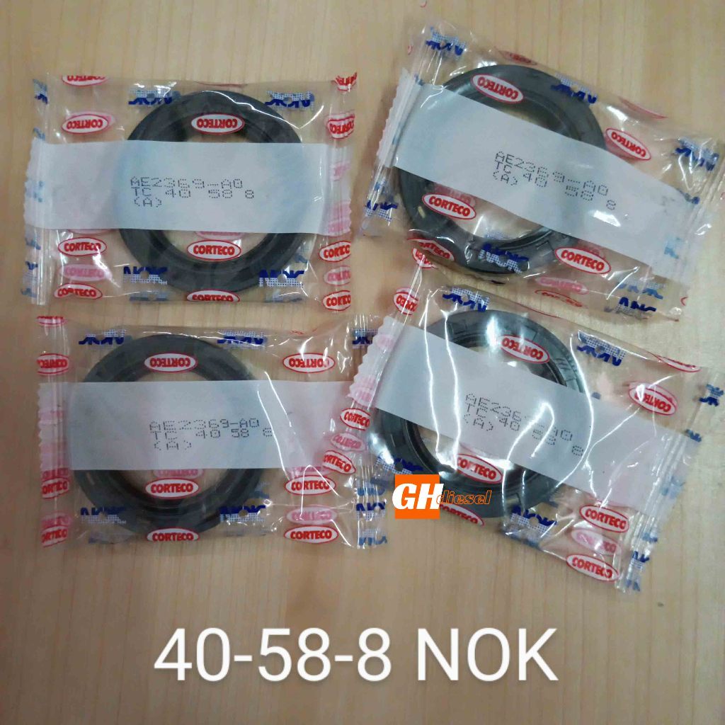 OIL SEAL TC 40 58 8 / AE 2369 / 40 62 8 NOK TTO SIL ASKRUK CRANKSHAFT TF  / TS  / GA / KND 5B