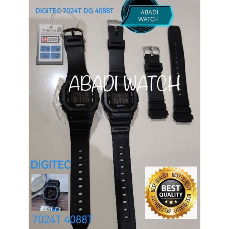 STRAP TALI JAM TANGAN ORIGINAL UTK DG-7024 DG7024 DG 7024 DIGITEC 7024T, DG 4088T DG-4088 DG4088 PAS