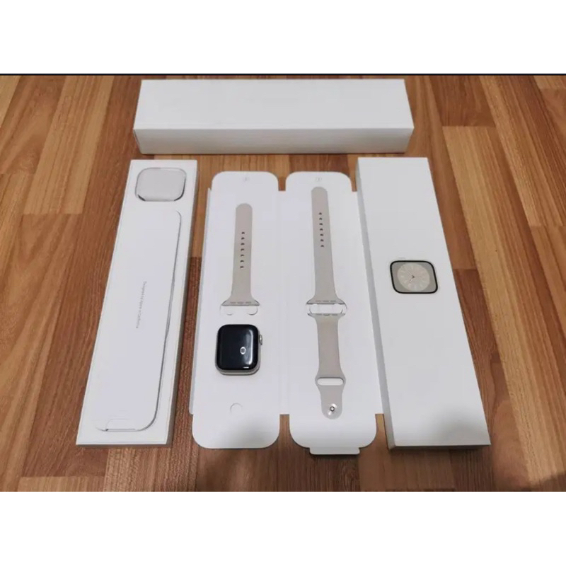 apple watch series 8 41 mm second like new ori ibox masih garansi