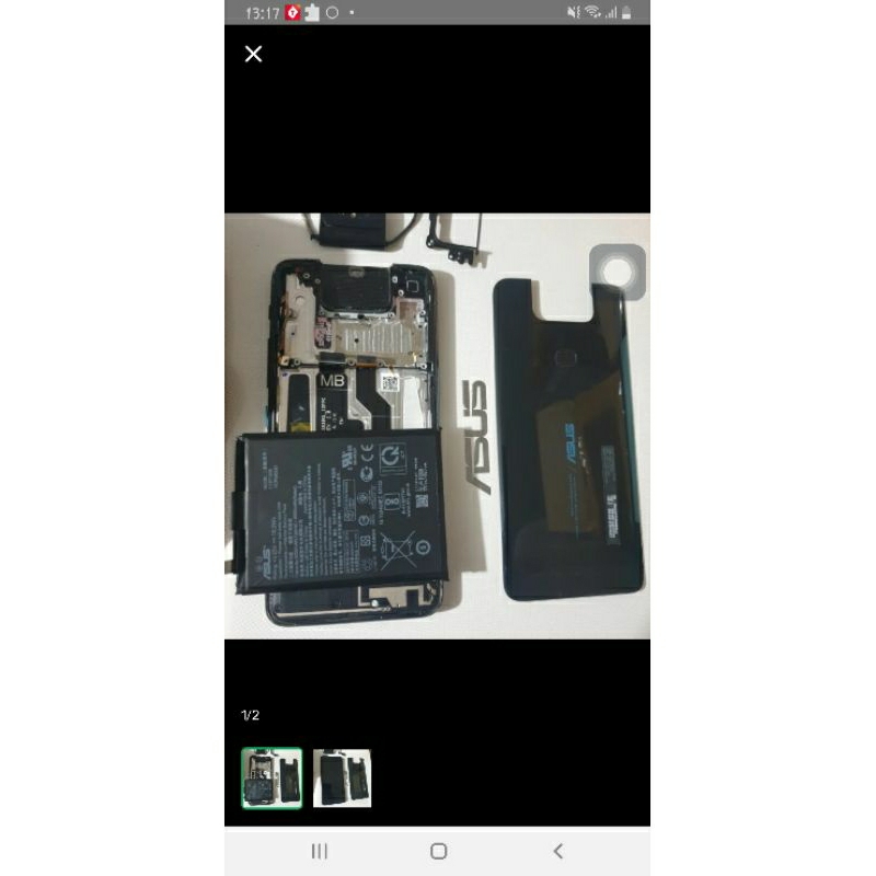 Fleksible Asus Zenfone 6 Flip Ori Bawaan Hp