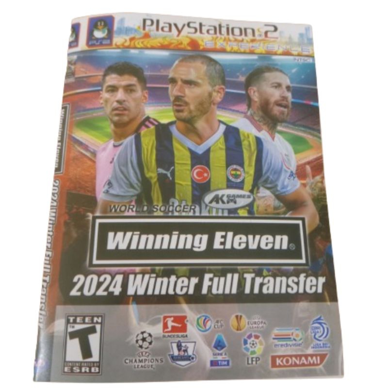 Kaset PS 2 Winning Eleven 2024 Full Update Transfer 2024 Winter Update Season World Soccer