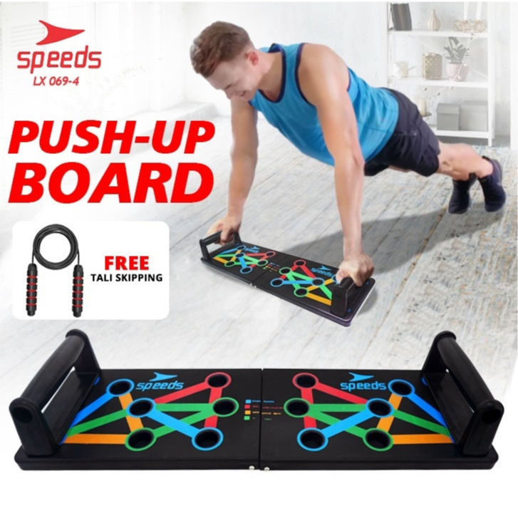 Speeds Papan Push Up Board Gym Latihan Otot Lengan 069-4 069-6