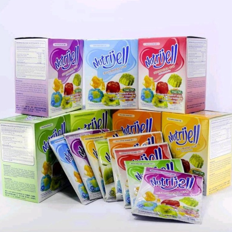 

Harga Murah Nutrijell buah 1 box isi 12 Nutrijell coklat 2gr 1 pak isi 12 B72
