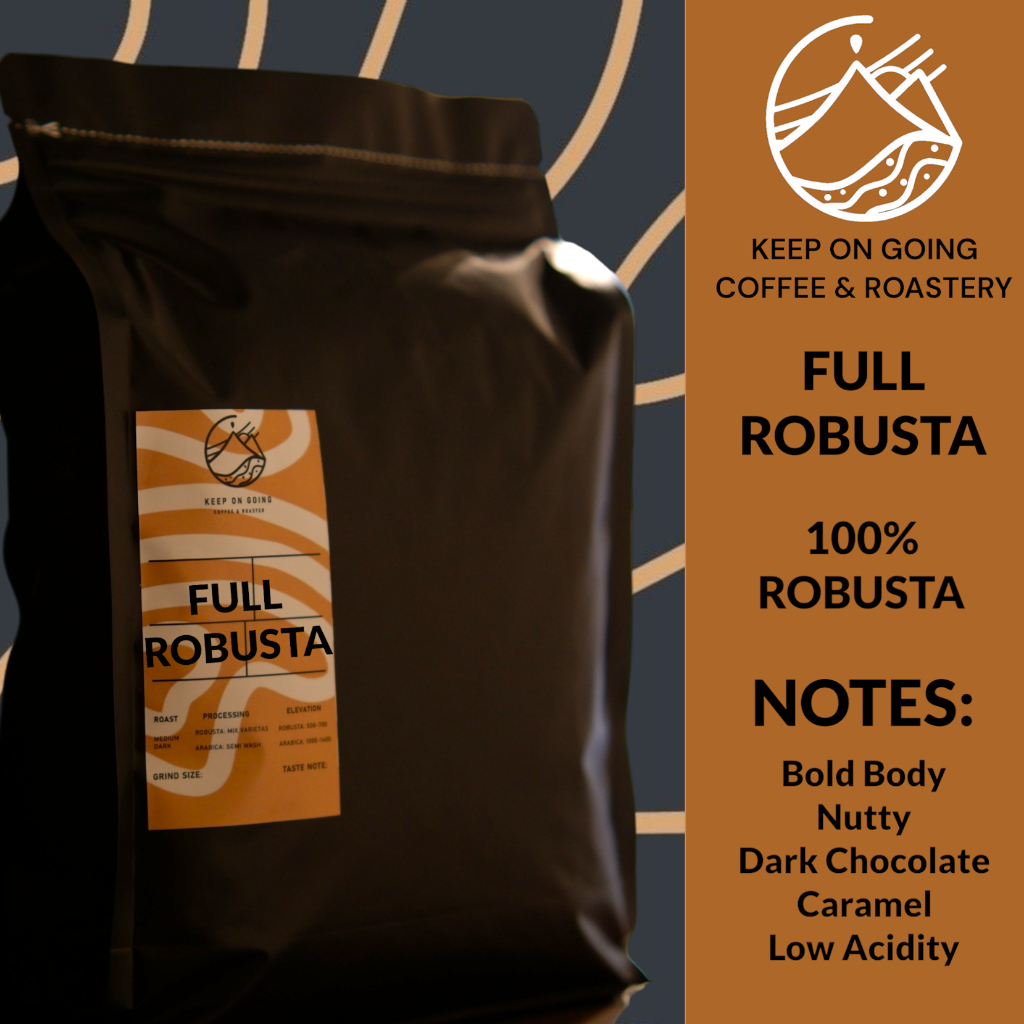 

PROMO Biji Kopi Bubuk Full Robusta Temangg Kopi Susu Ekonomis Grosir 1KG