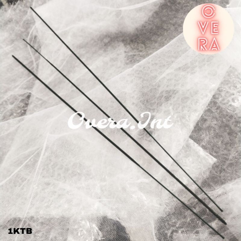 [LUSINAN] Kawat Tangkai Bunga Cabang 1 Tangkai Kawat Plastik - Dekorasi