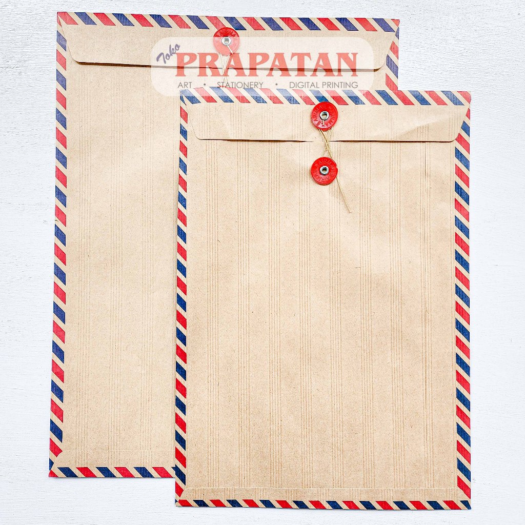 

Amplop Coklat Airmail 312 Eceran 38.8cm x 28.6cm