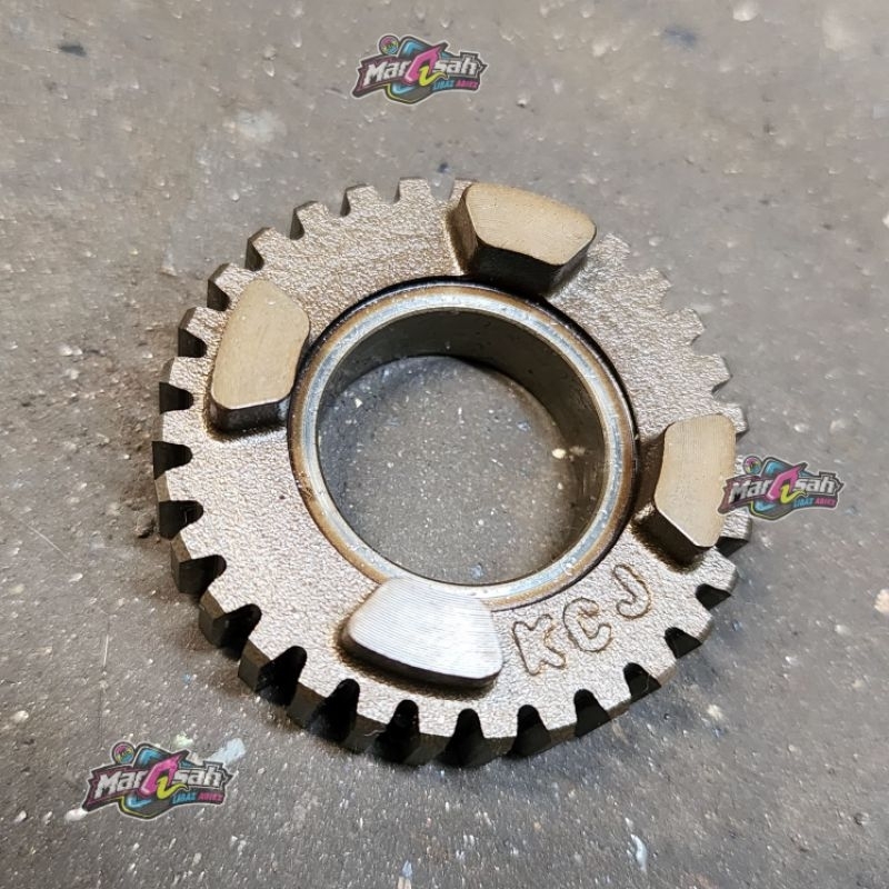 Gigi tiger revo 5 mata 31 ori copotan rasio tiger gigi 5 mata 31T primer saja