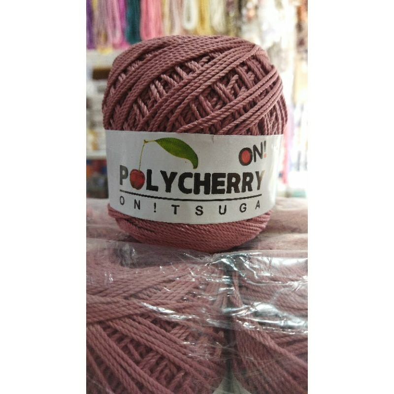 Benang rajut polycherry onitsuga