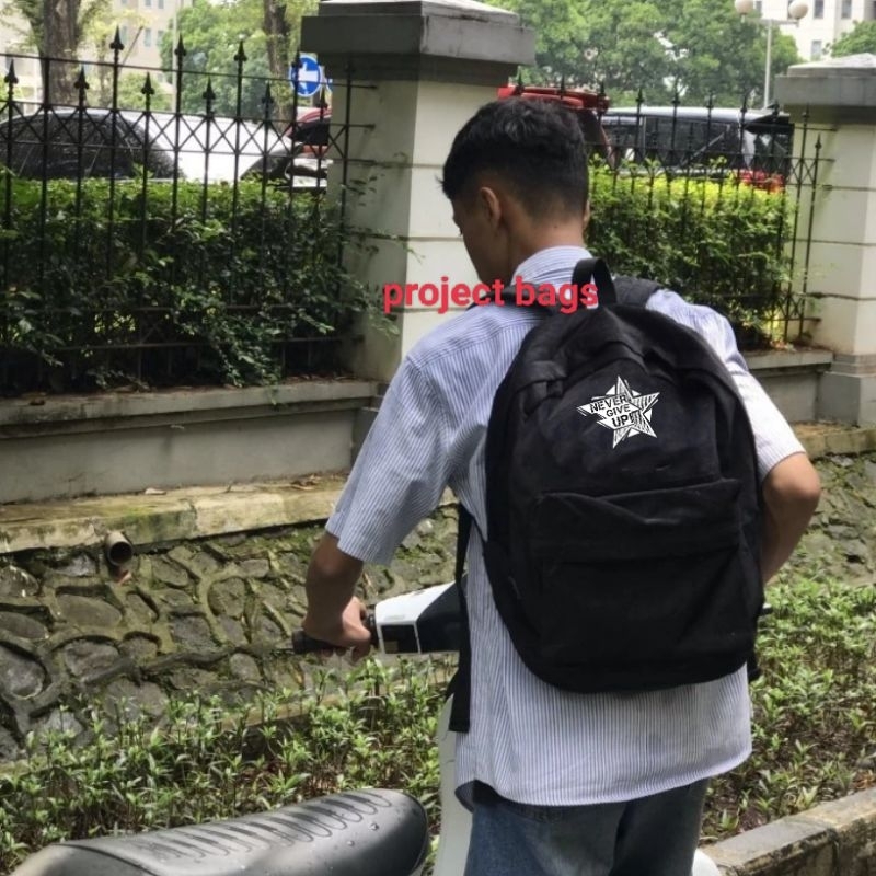 TAS RANSEL COWOK simple, TAS RANSEL PRIA, TAS Gendong, TAS Kulia, TAS Punggung, TAS PRIA/WANITA