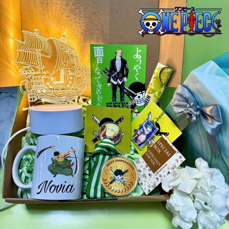 Hampers One Piece Zoro / Kado One Piece Zoro / One Piece Sunny Go