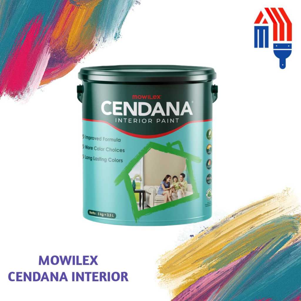 CAT TEMBOK MOWILEX CENDANA INTERIOR 5KG