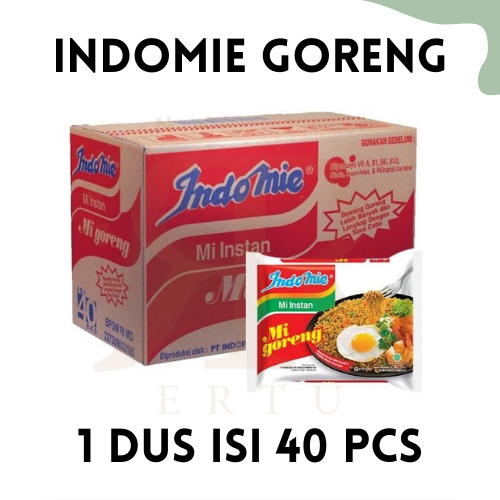 

Indomie Mie Goreng 80 gr (1 Dus isi 40 Pcs)