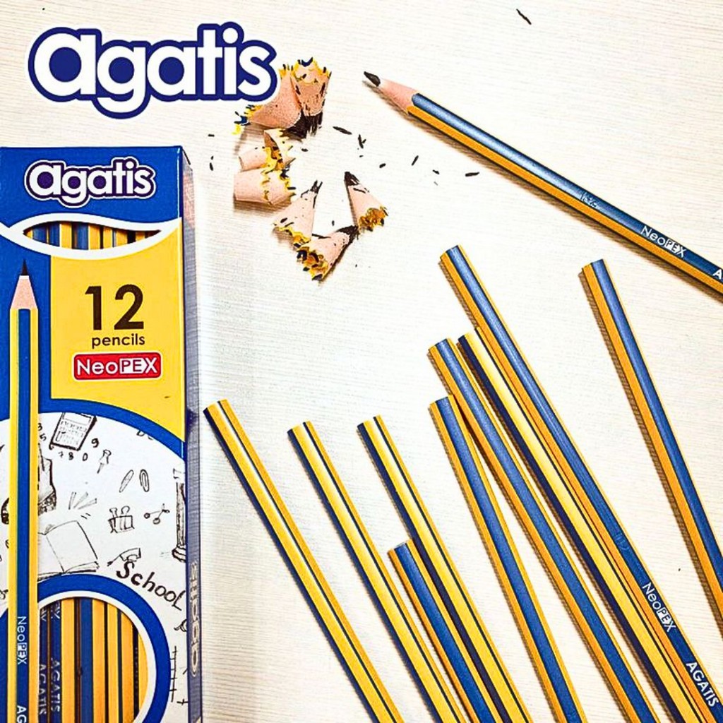 

Agatis Pensil Kayu Neopex | Pensil Kayu | Atk Sekolah | Alat Tulis Sekolah | Pensil Kayu Berkualitas